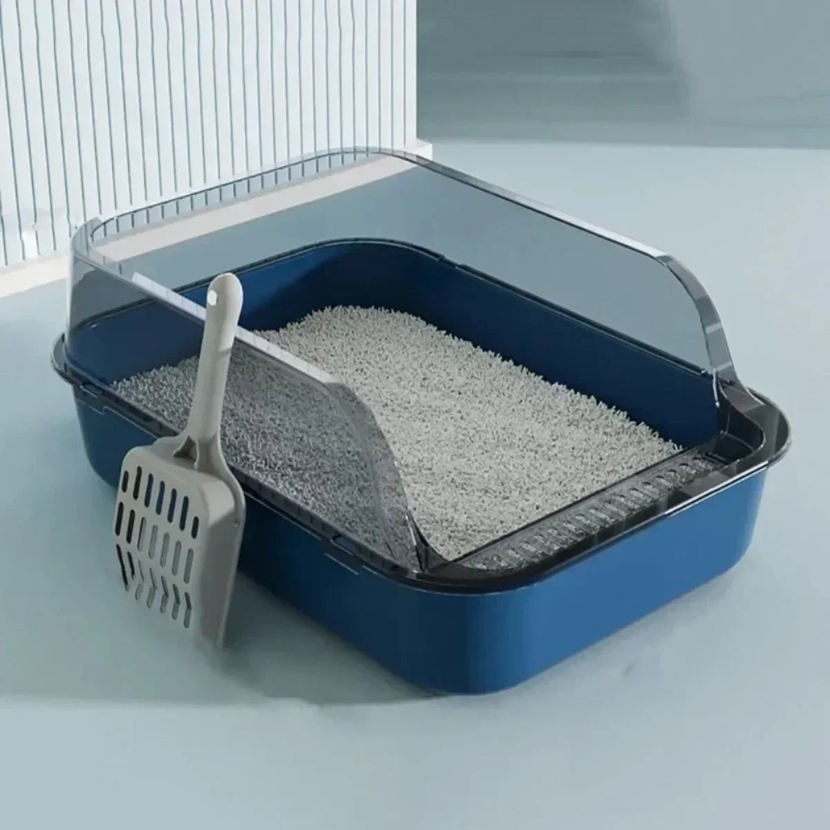 Open Cat Litter Box